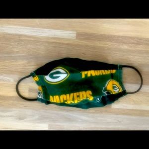Handmade Green Bay Packers Face Mask